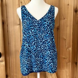 Lilly Pulitzer Florin Straight Hem Reversible Top